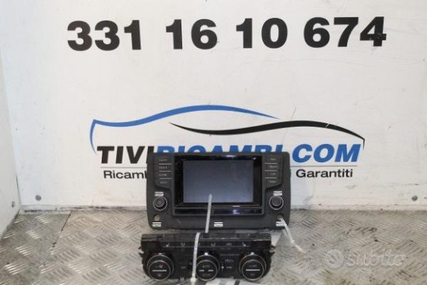Autoradio Stereo Displaz Golf VII 7 Volkswagen 5G0919605D